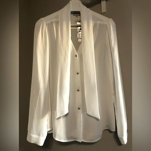 TAHARI white blouse